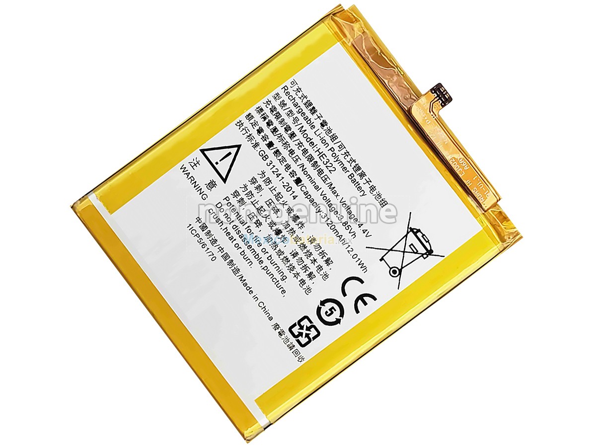 batería para Nokia HE322