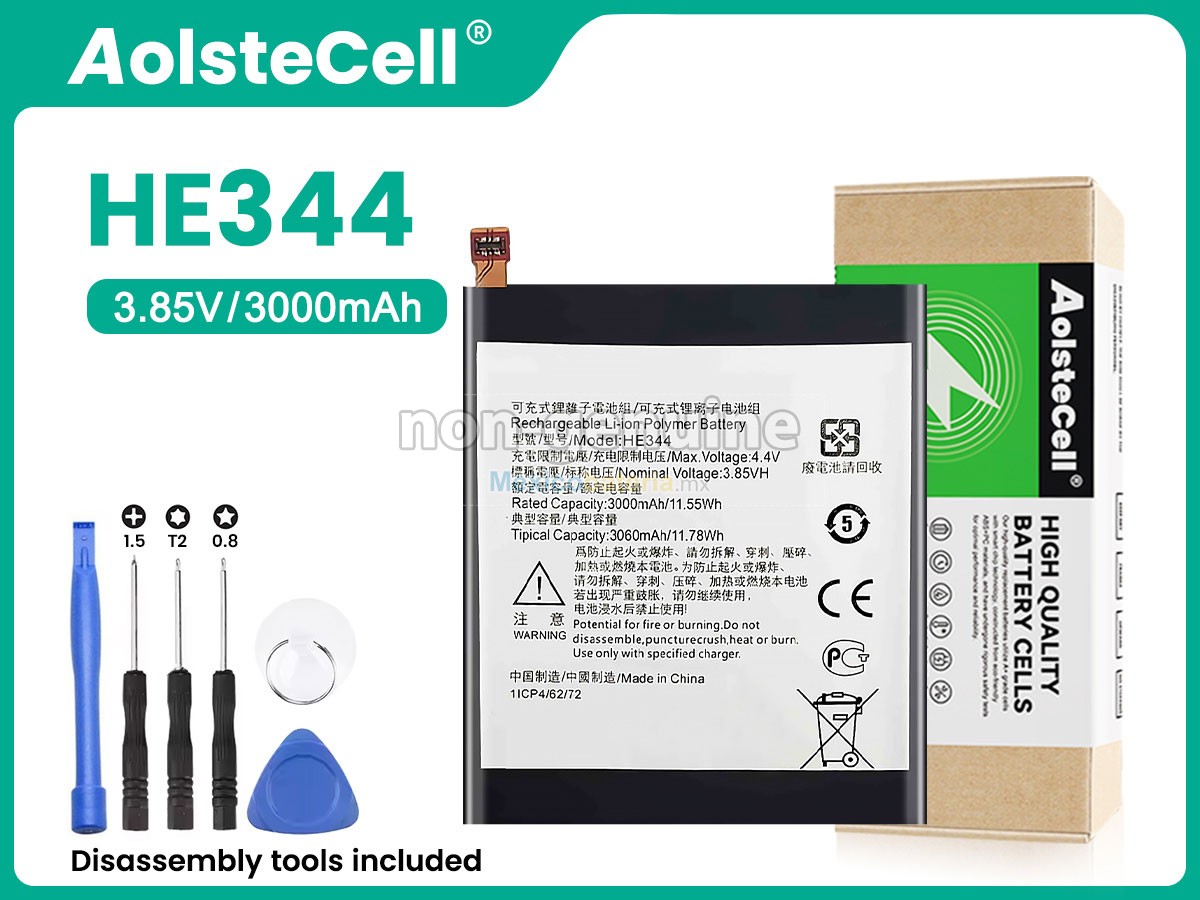 batería para Nokia HE344