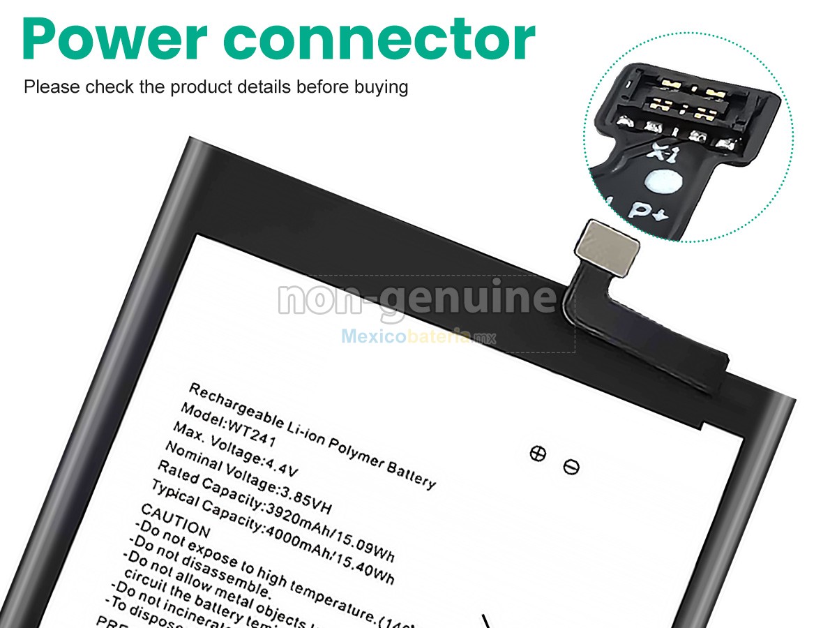 batería para Nokia WT241