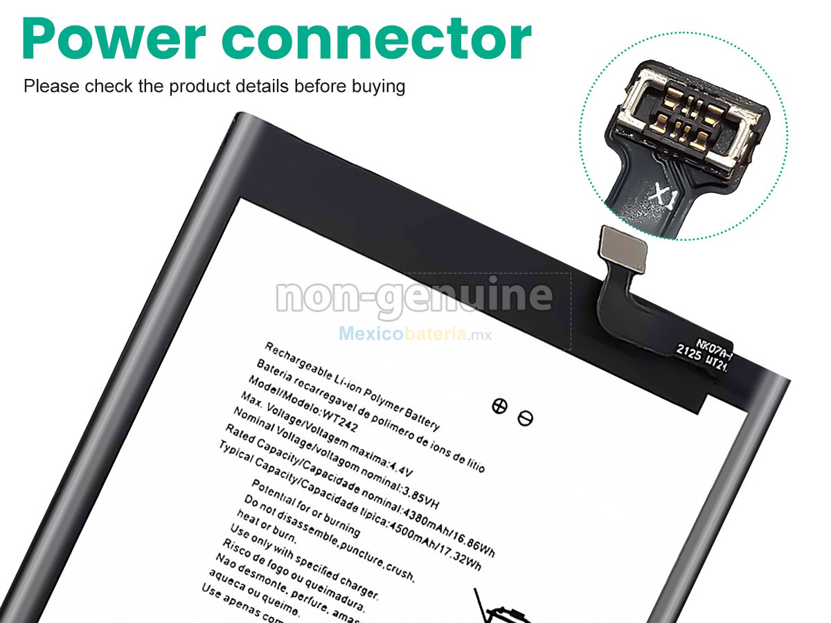 batería para Nokia WT242