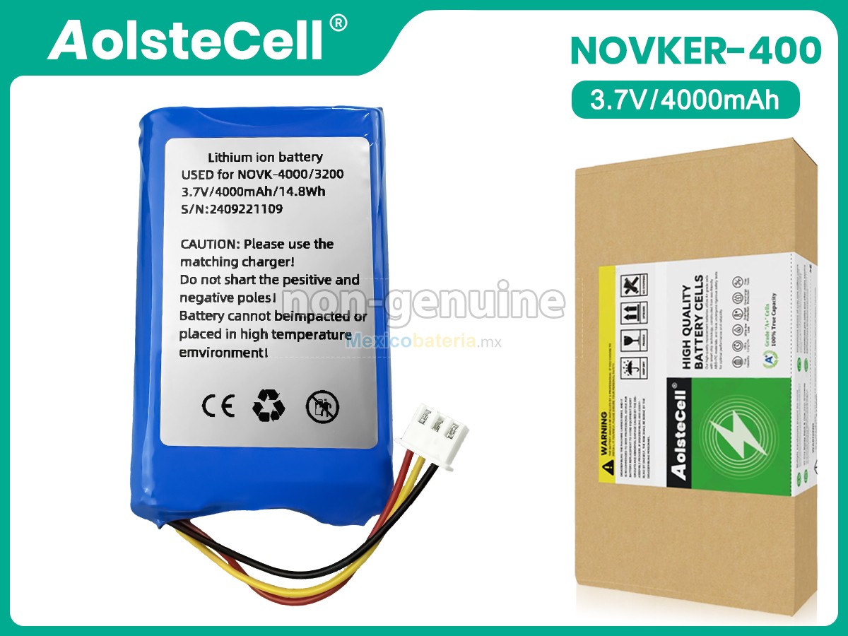 batería para Novker AUA800