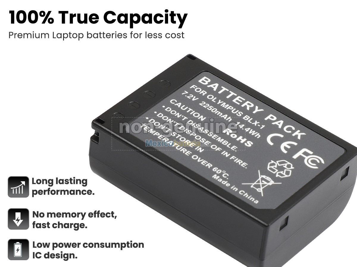 batería para Olympus BLX-1