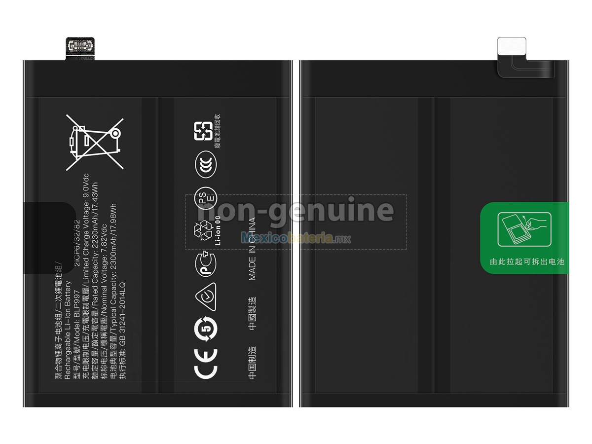 batería para Oppo BLP997