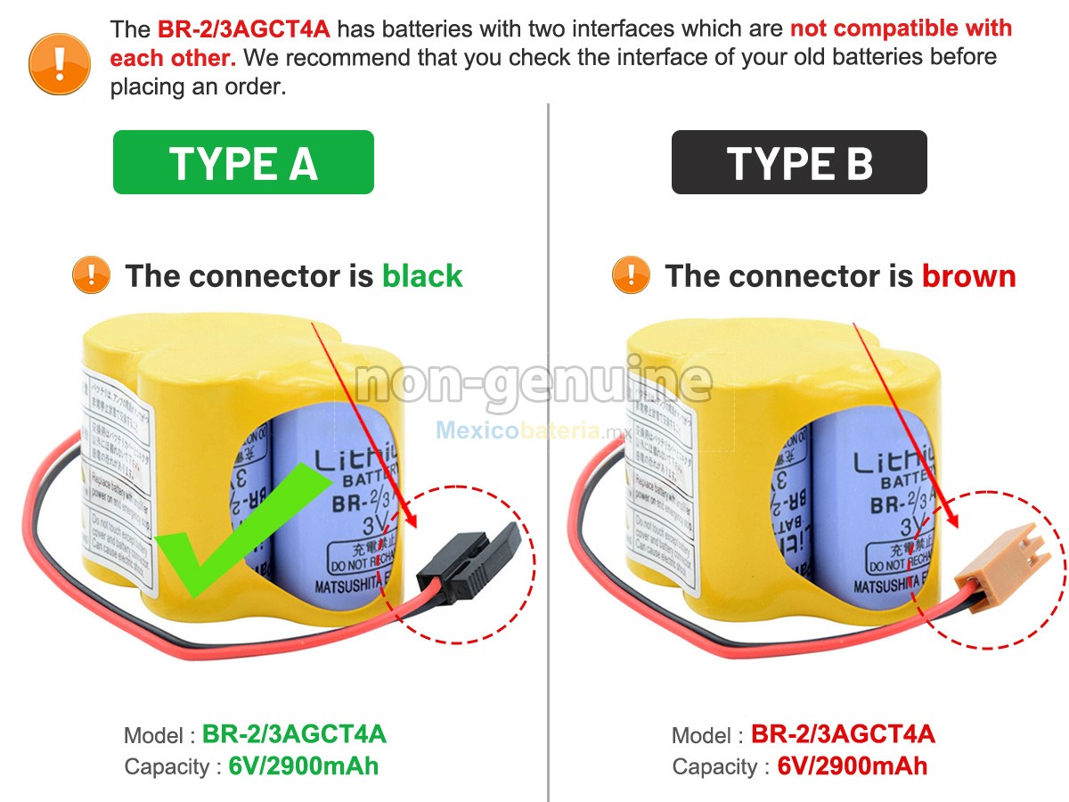 batería para Panasonic BR-23AGCT4A