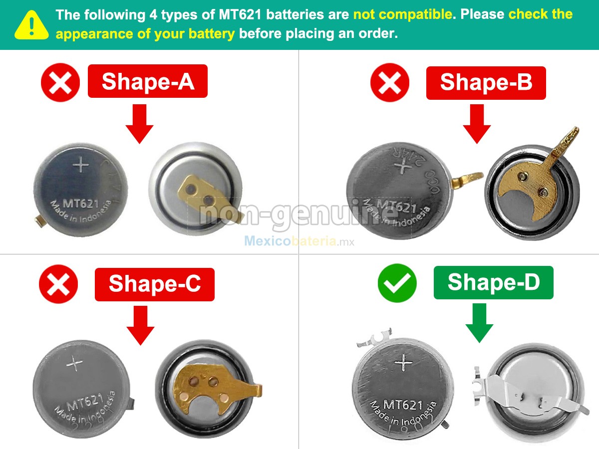 batería para Panasonic MT621