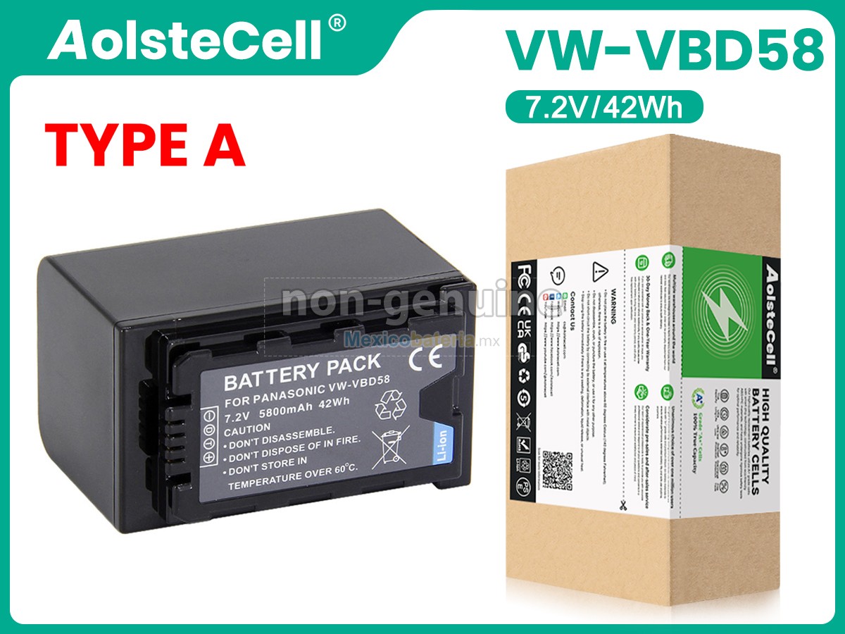 batería para Panasonic HC-X1500