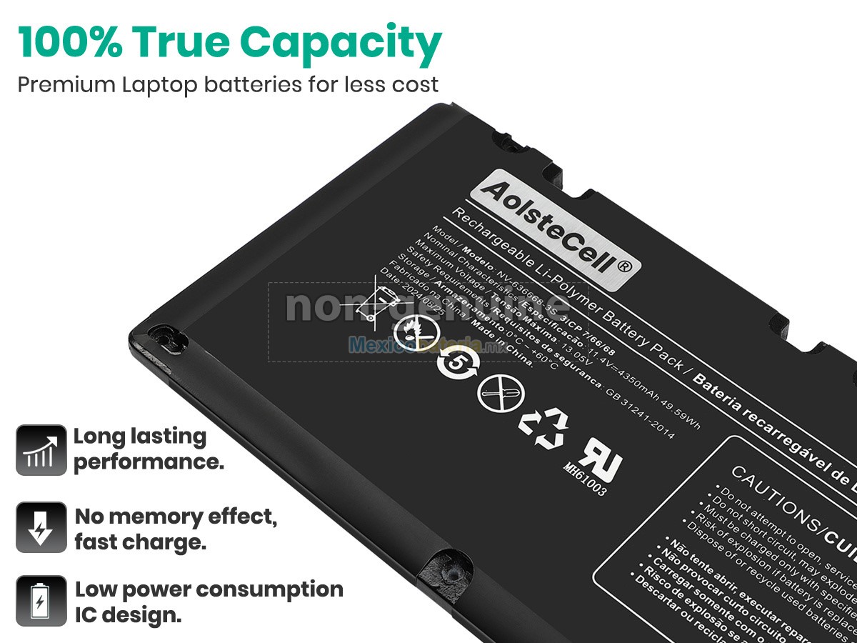 batería para Positivo NV-636668-2S
