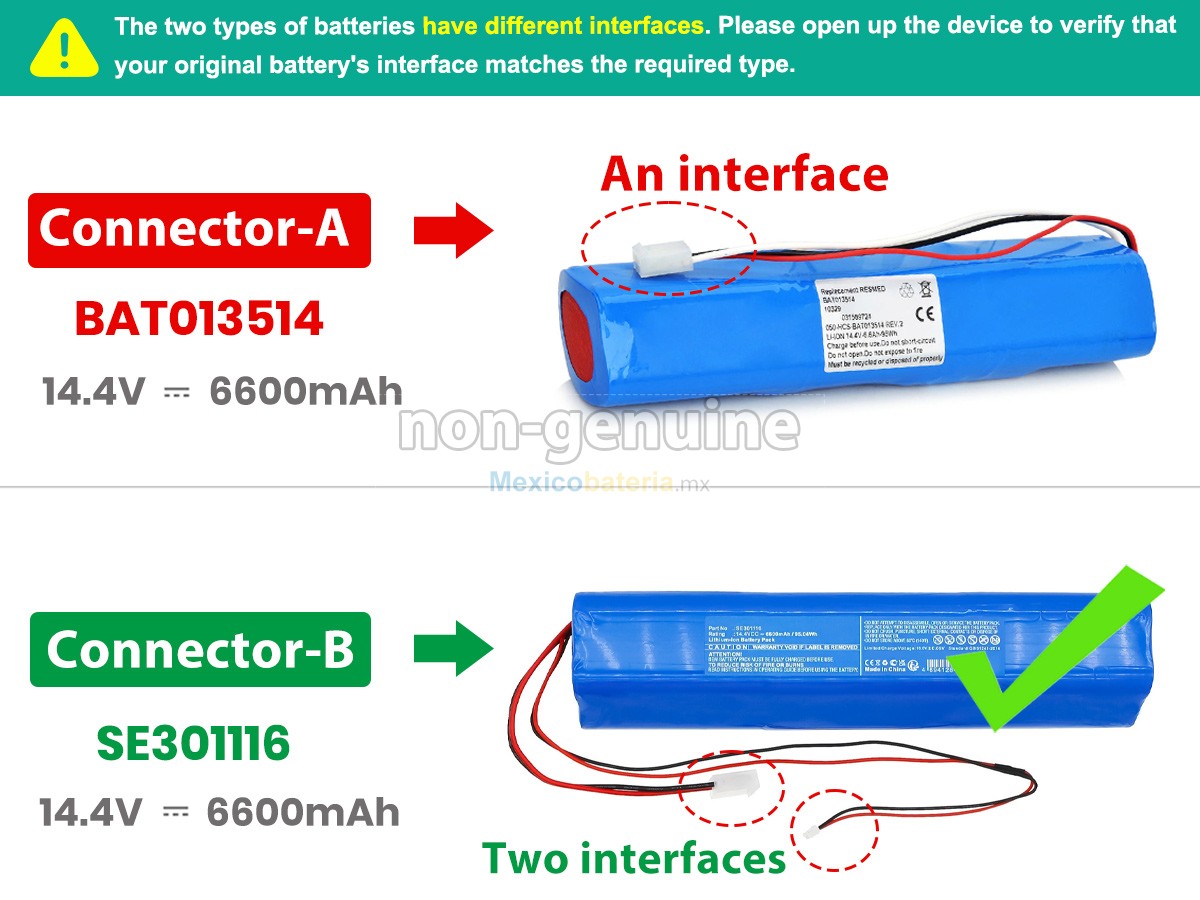 batería para ResMed ELISEE 150