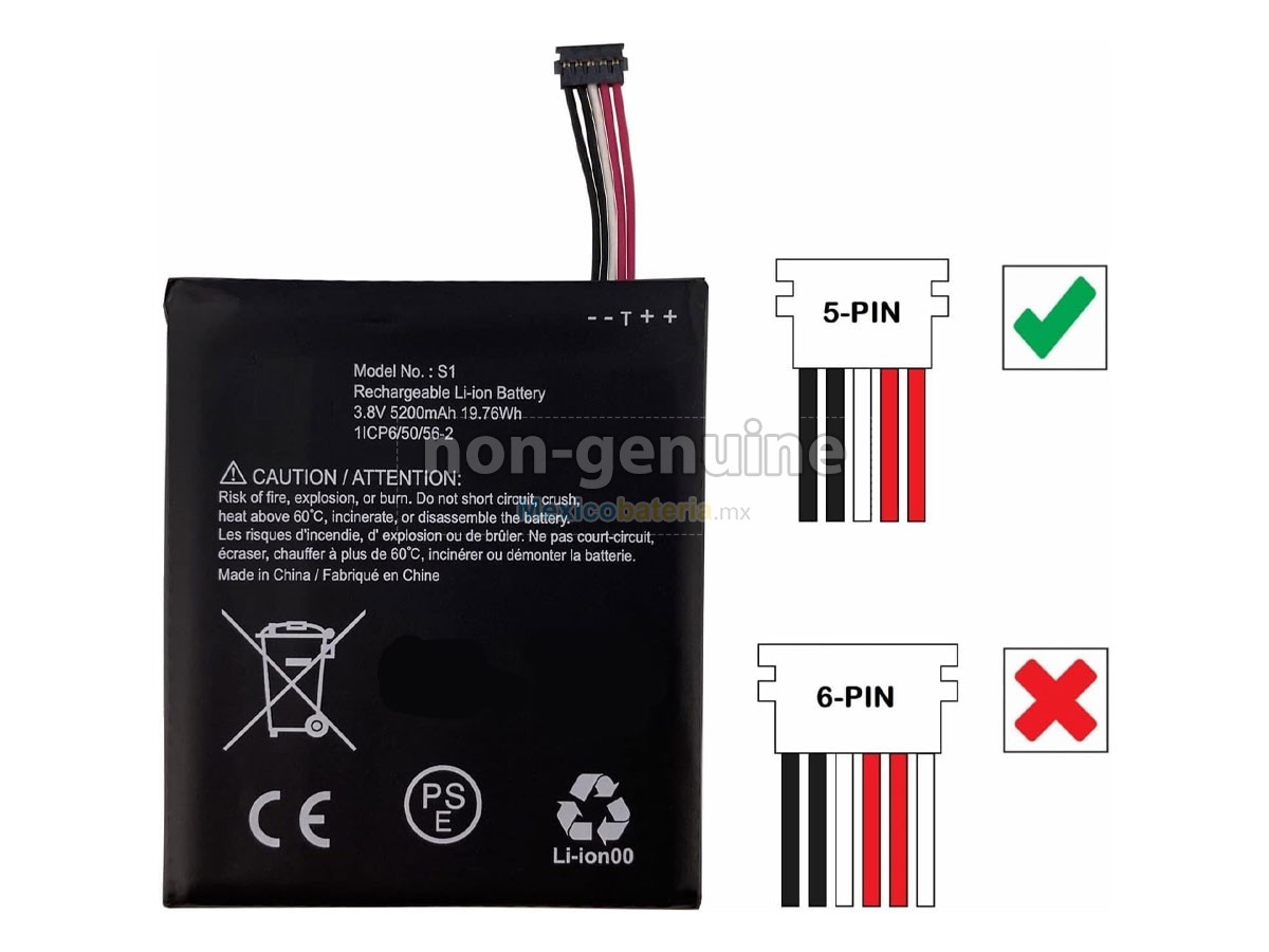 batería para Ring 5UM5E5