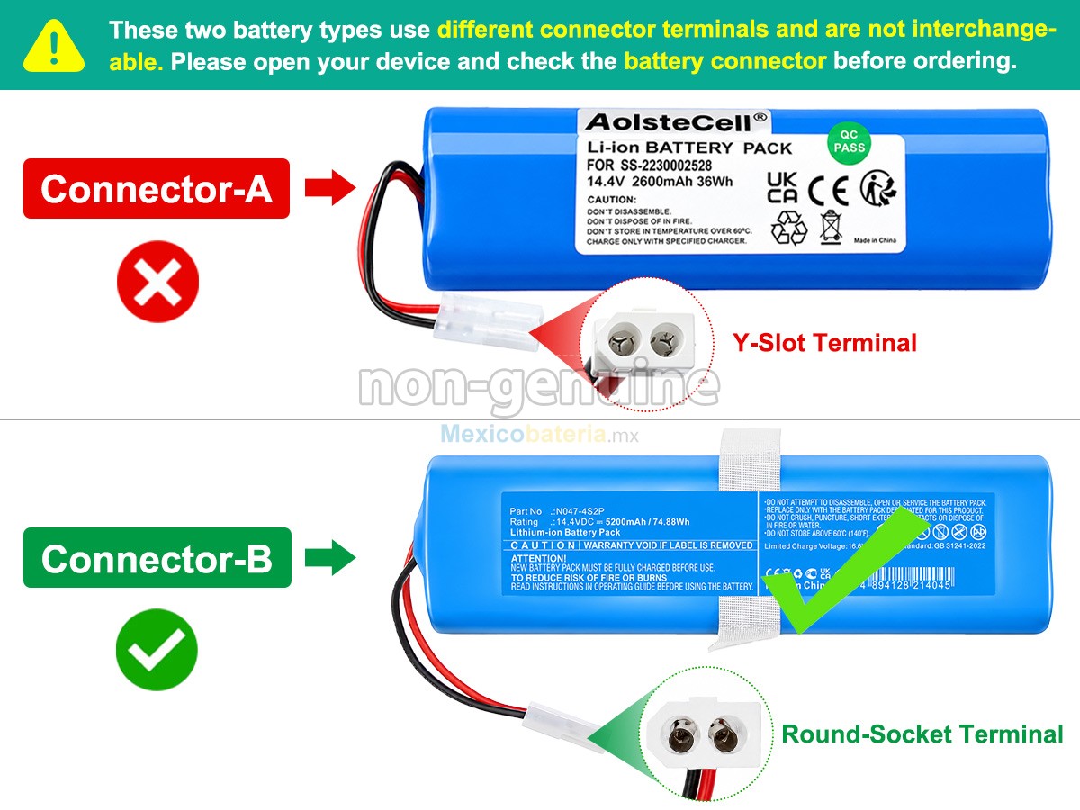 batería para Rowenta SS-2230002529