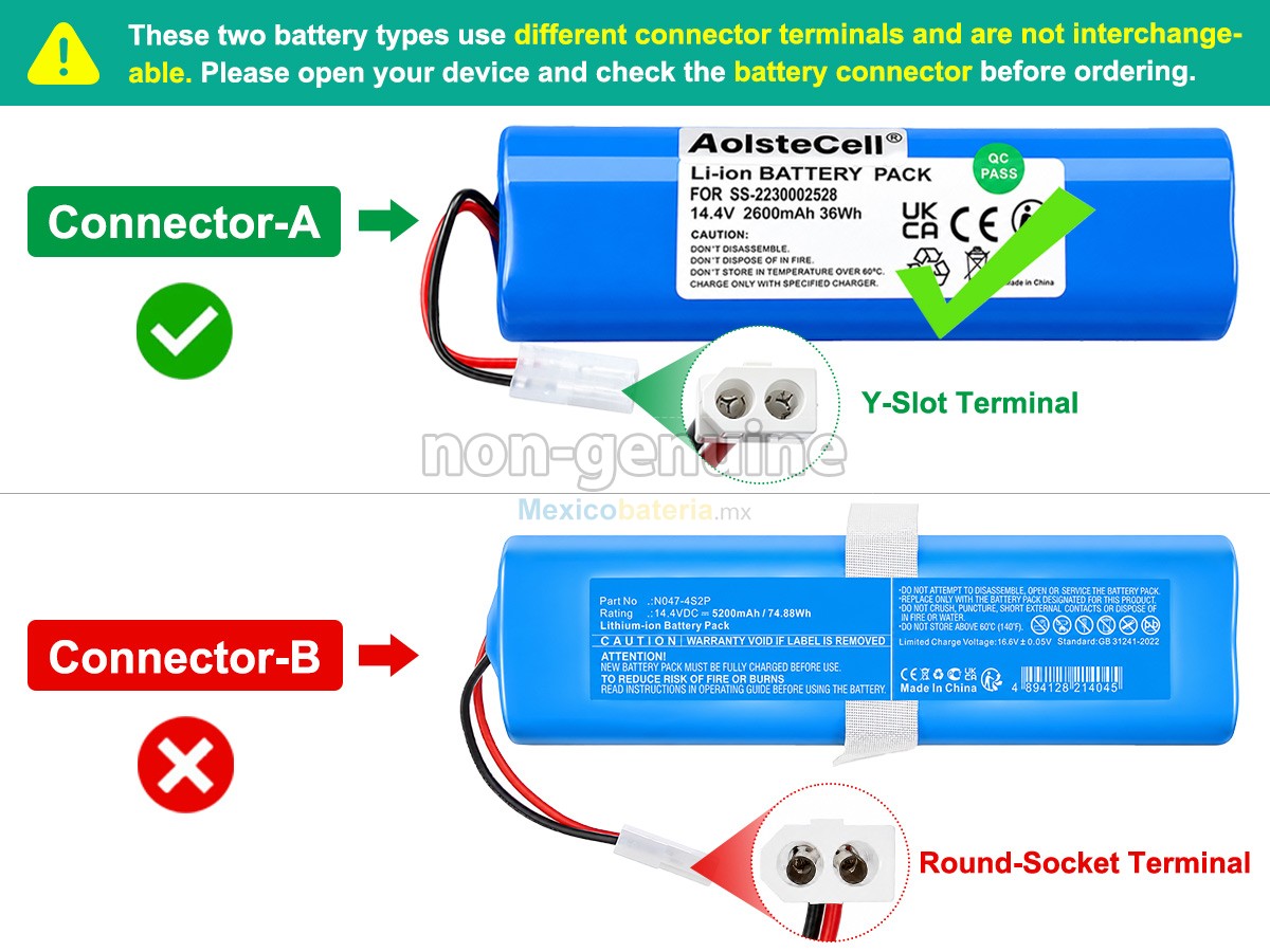 batería para Rowenta SS-2230002529