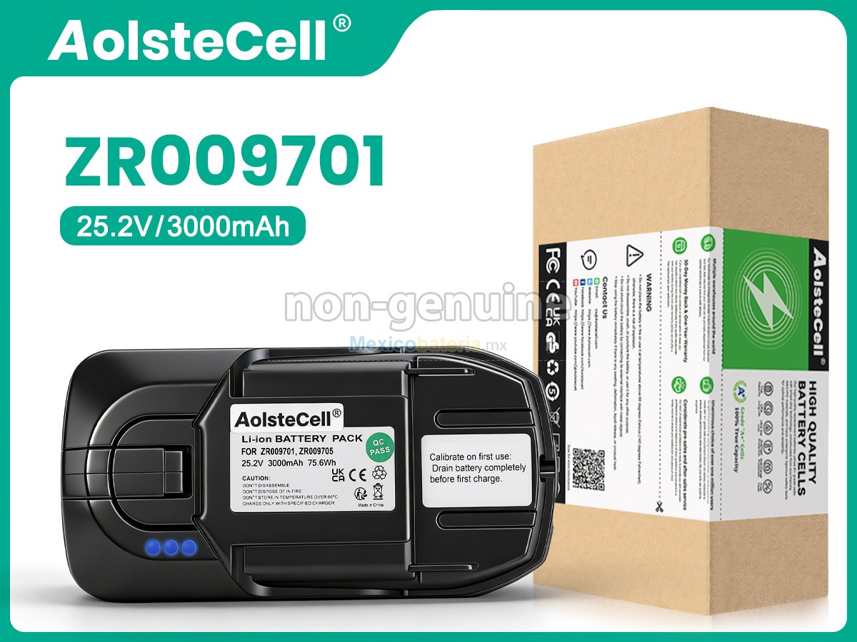 batería para Rowenta X-FORCE FLEX 11.60 RH9879