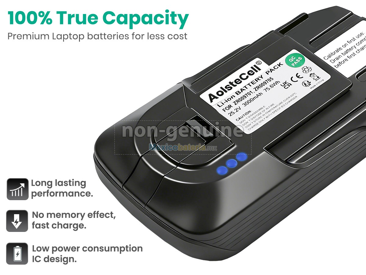 batería para Rowenta X-FORCE FLEX 11.60 RH9879