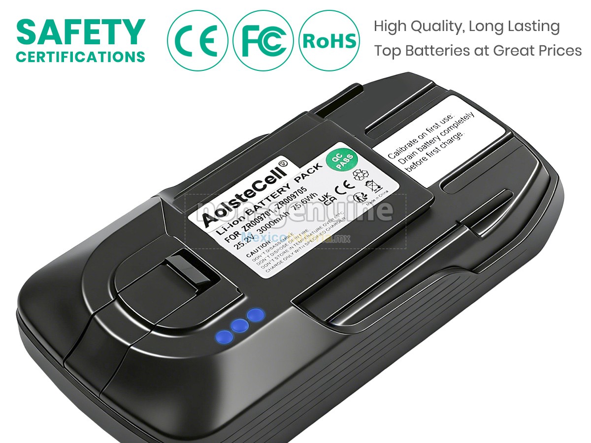 batería para Rowenta X-FORCE FLEX 11.60 RH9879