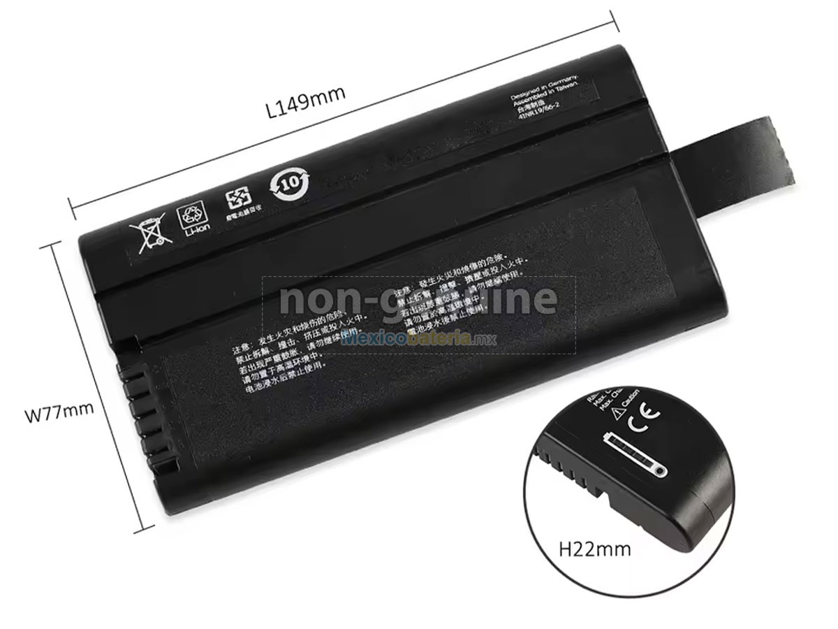 batería para RRC 410148-03