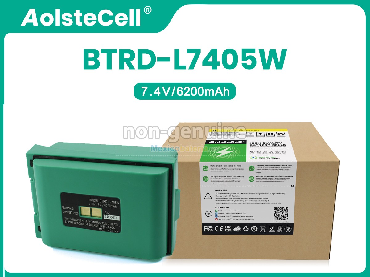 batería para Ruide BTRD-L7405W