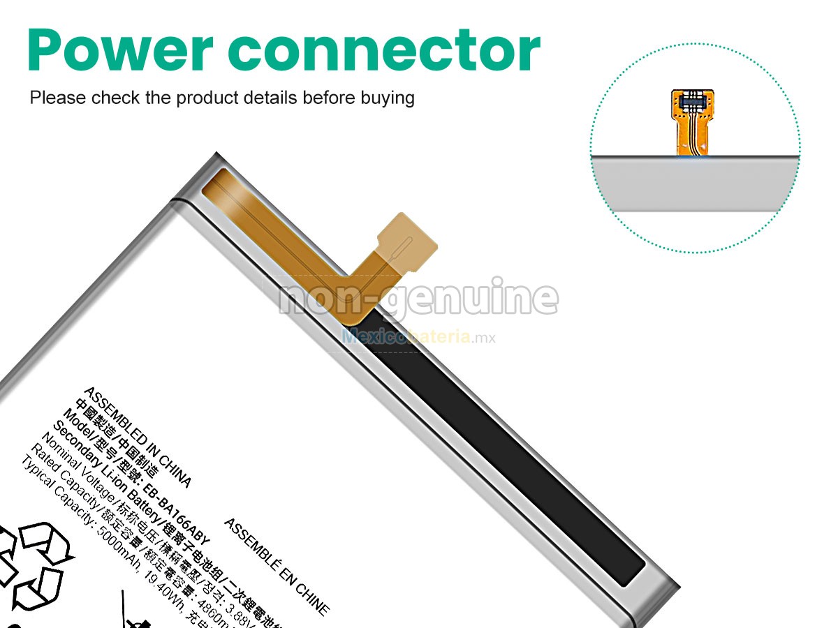 batería para Samsung GALAXY A16 SM-A166P/DS