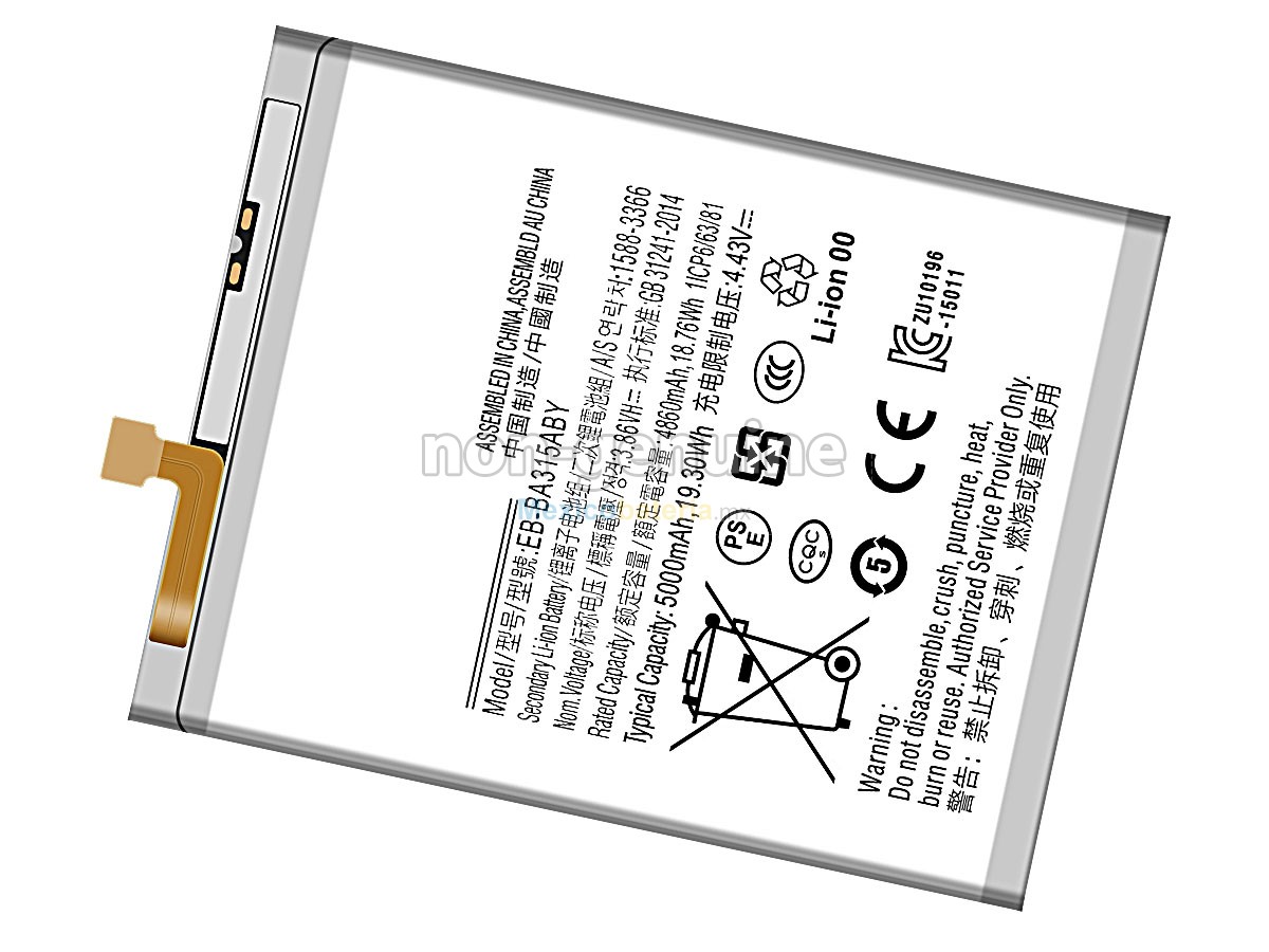 batería para Samsung GALAXY A31 SM-A315GZBJTPA