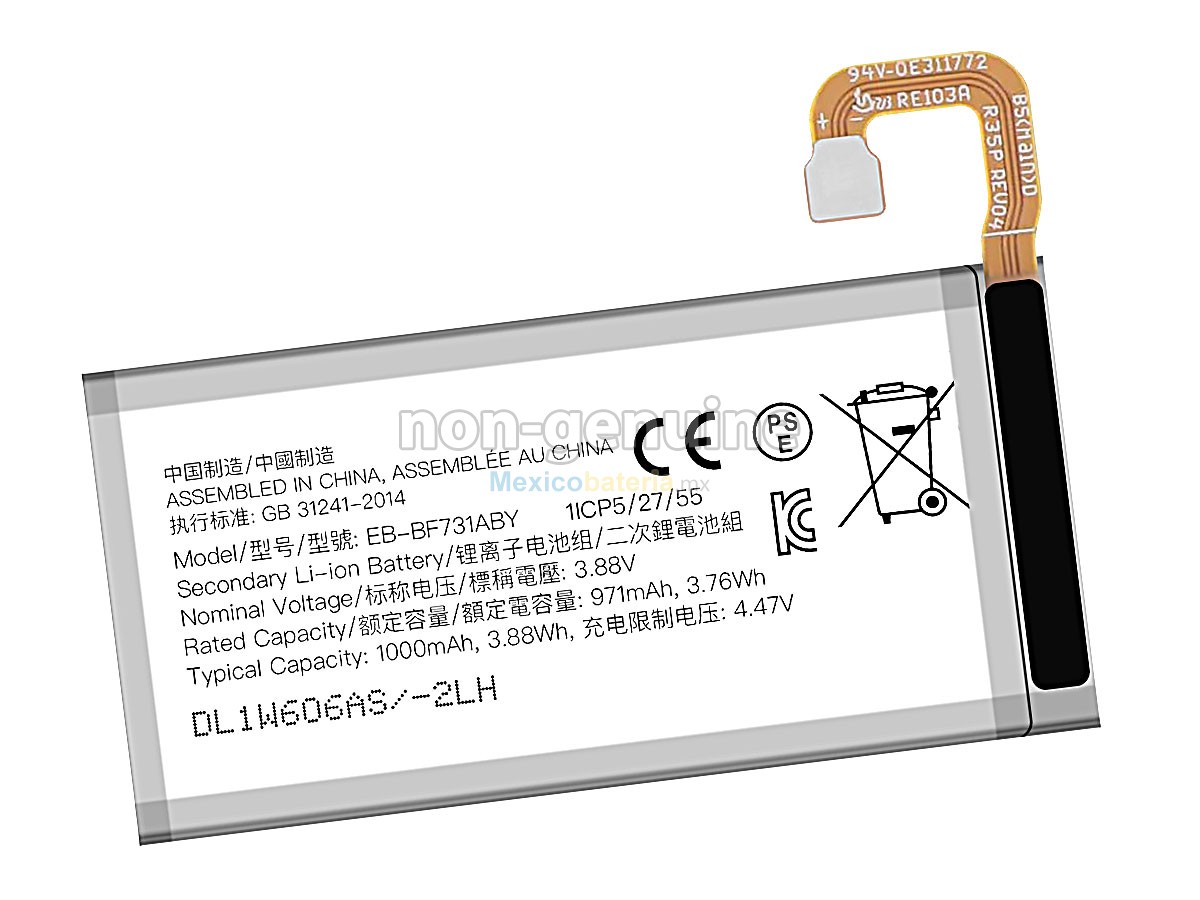batería para Samsung EB-BF731ABY
