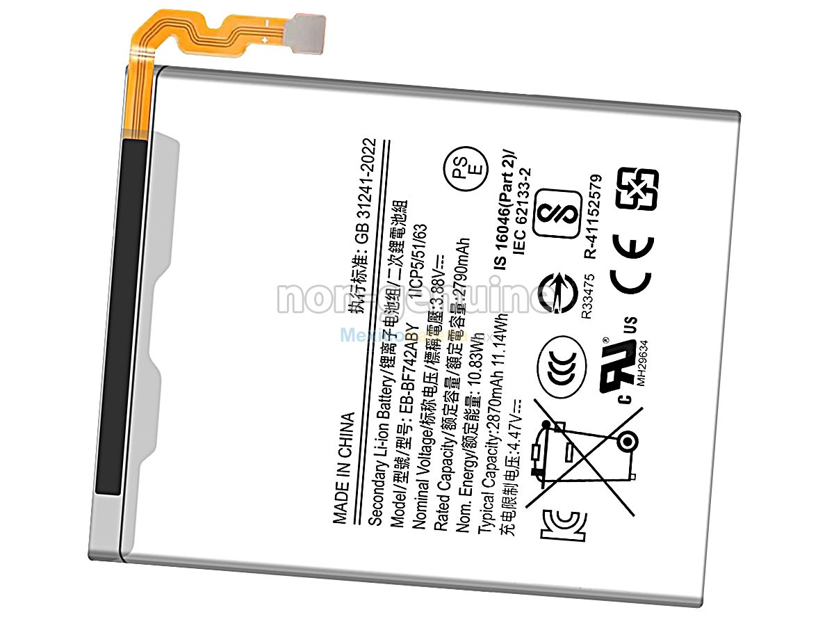 batería para Samsung EB-BF742ABY