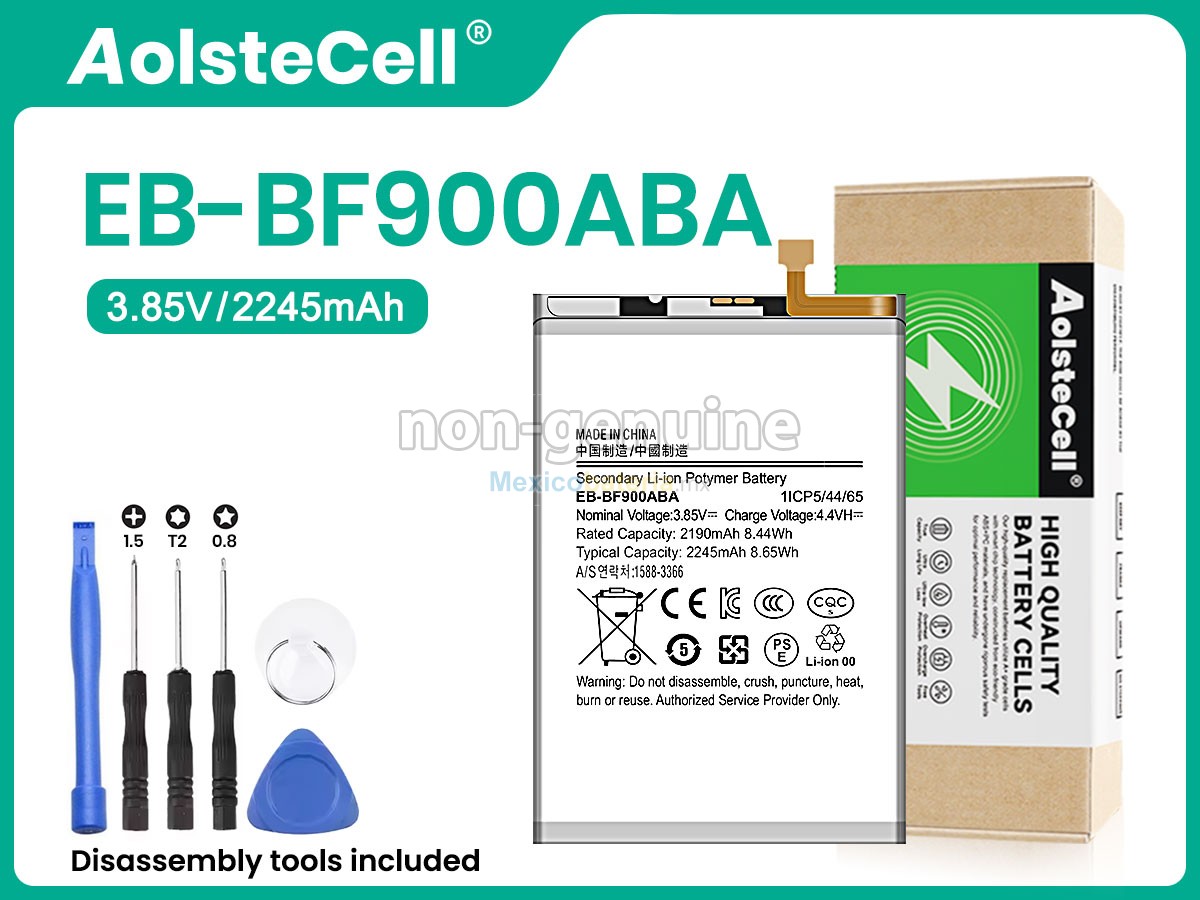 batería para Samsung EB-BF900ABA