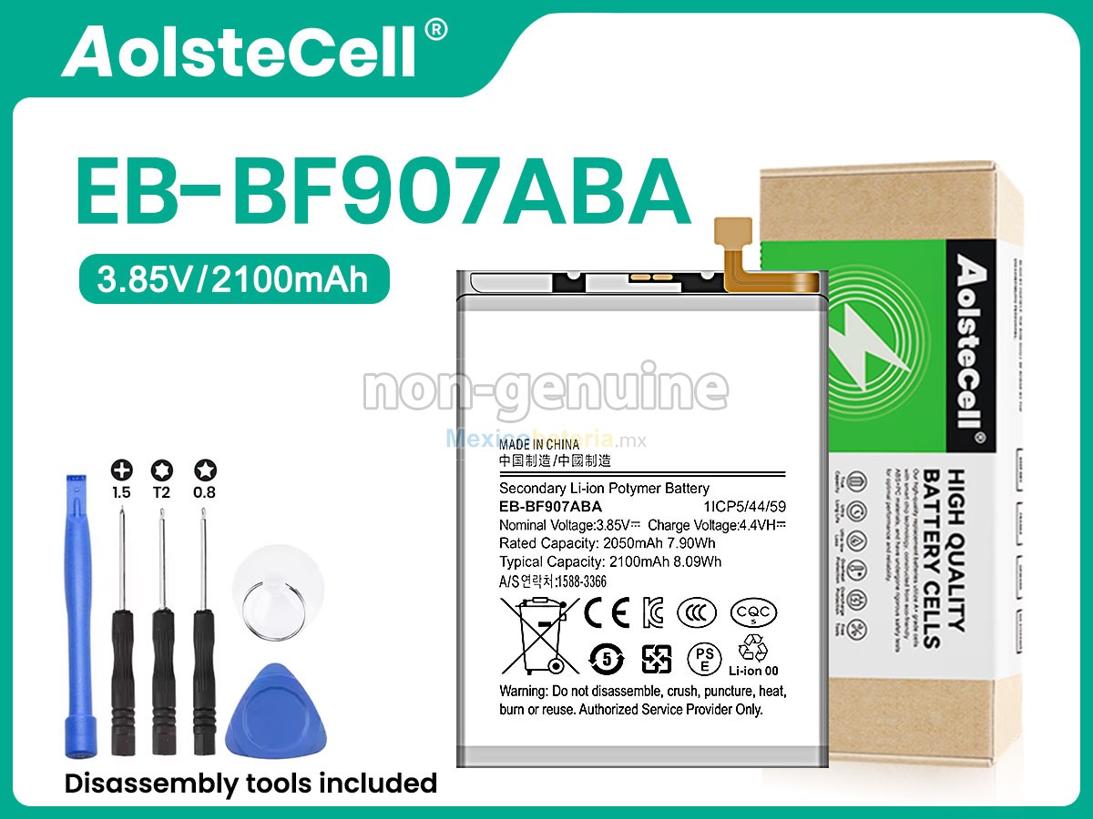batería para Samsung EB-BF907ABA