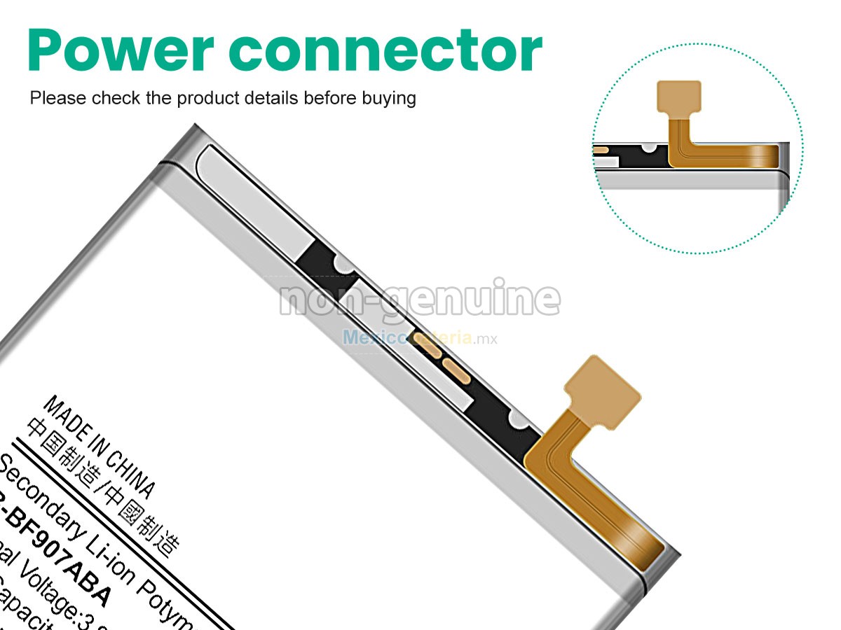 batería para Samsung EB-BF907ABA