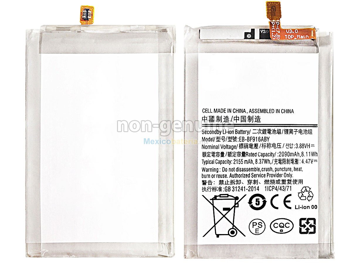batería para Samsung EB-BF916ABY