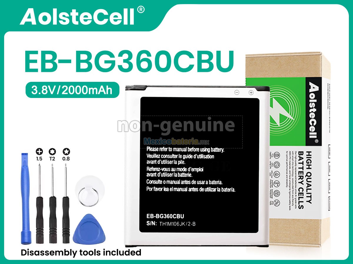 batería para Samsung EB-BG360CBU