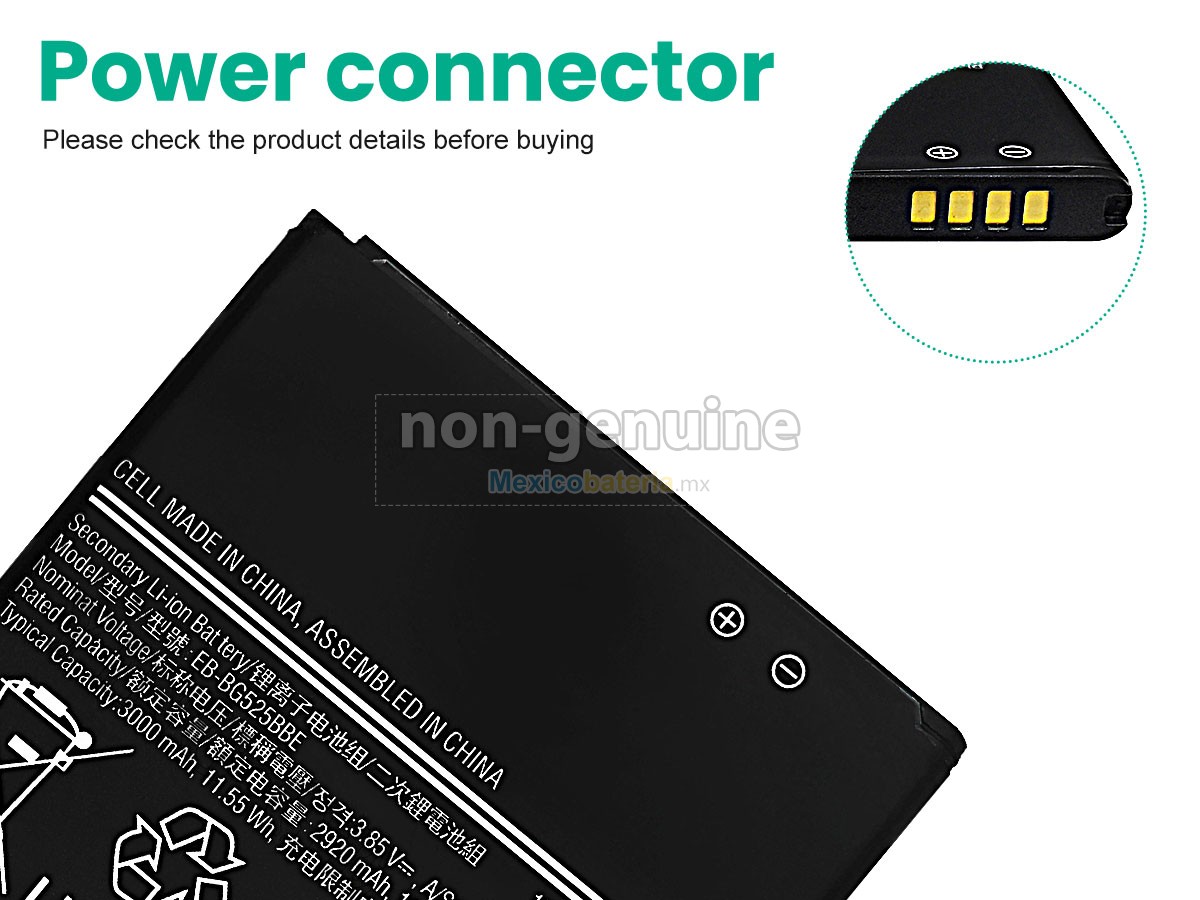 batería para Samsung EB-BG525BBE