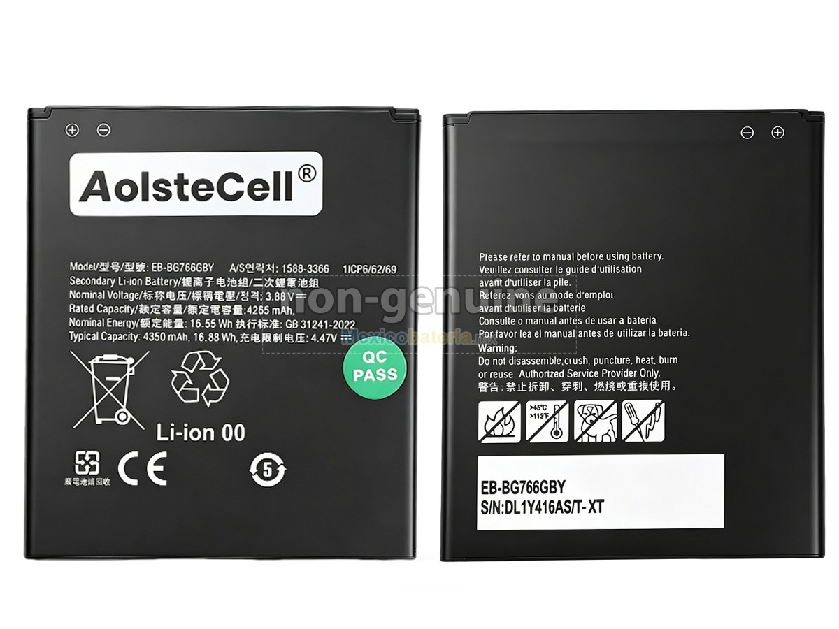 batería para Samsung EB-BG766GBY