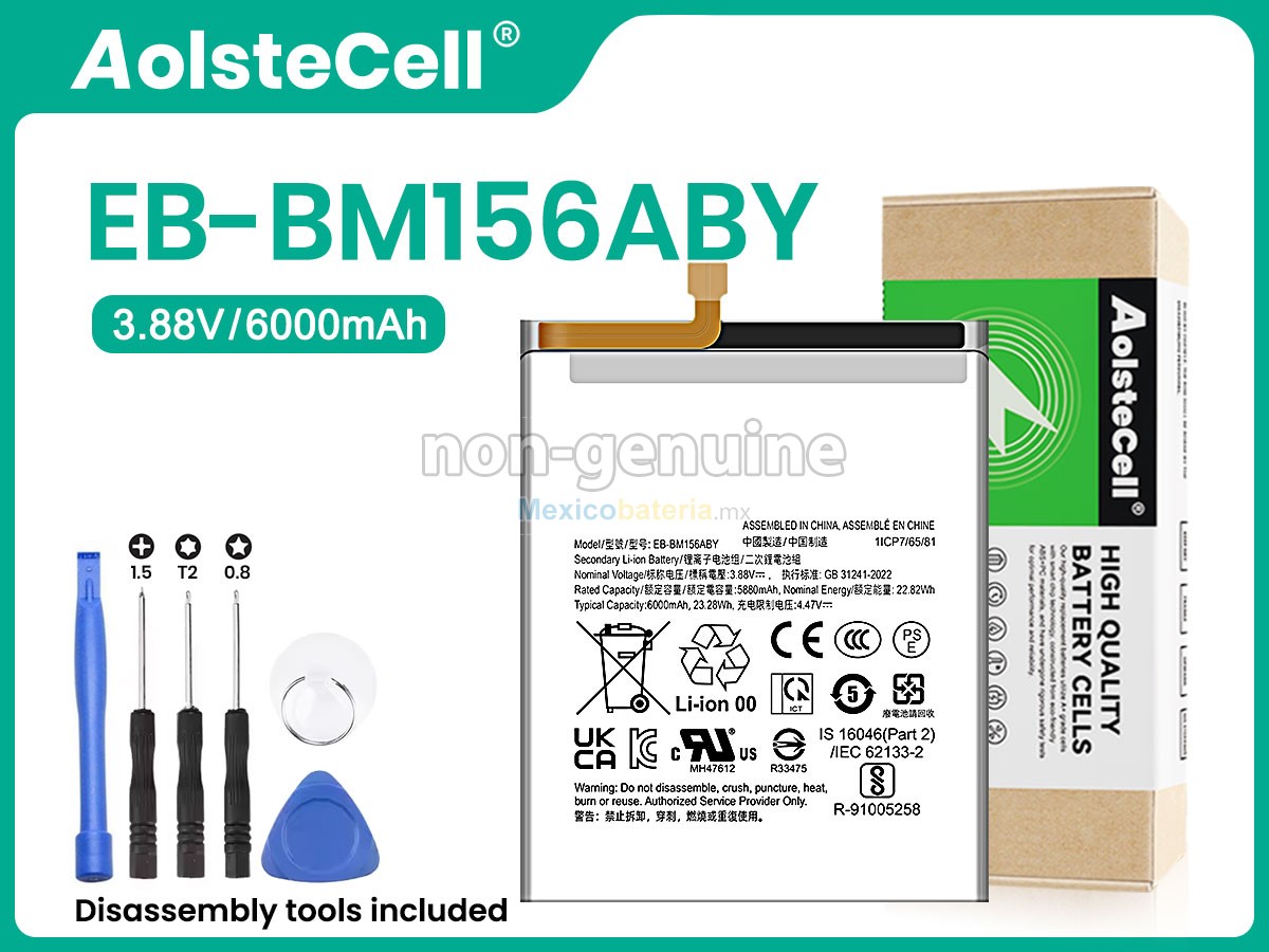 batería para Samsung EB-BM156ABY