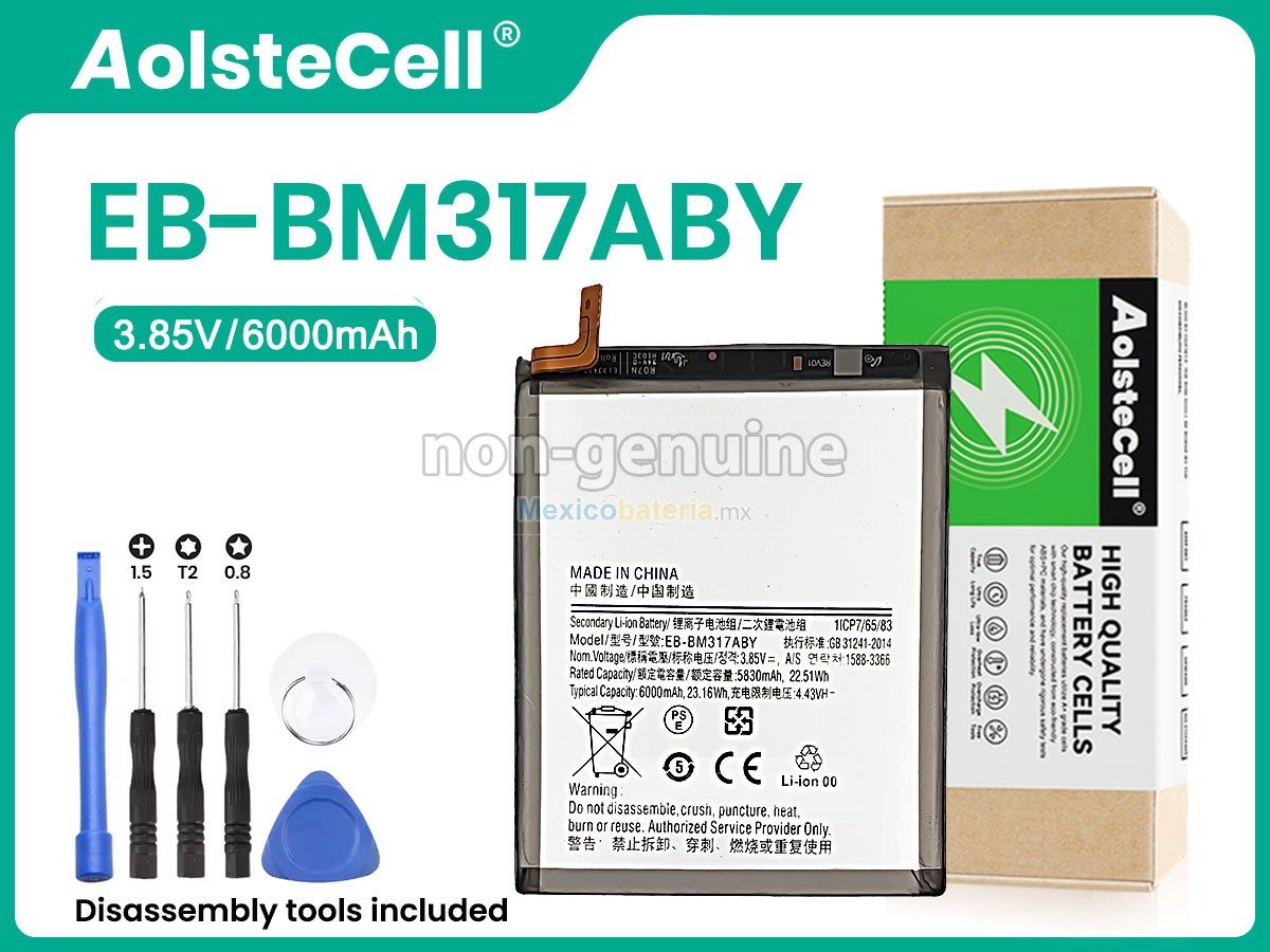 batería para Samsung GALAXY M31S SM-M317F/DS