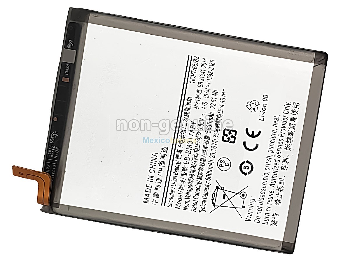 batería para Samsung GALAXY M31S SM-M317F/DS