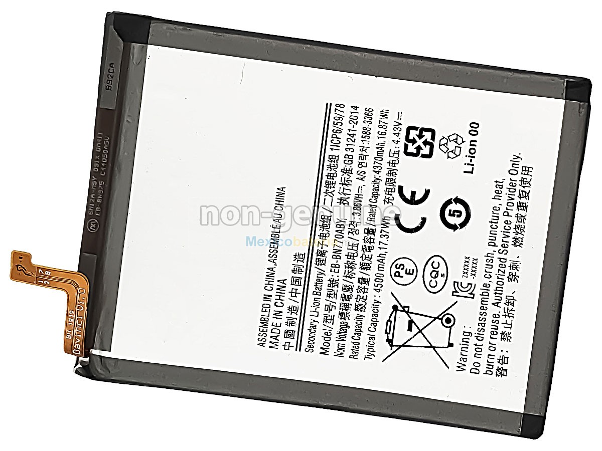 batería para Samsung EB-BN770ABY