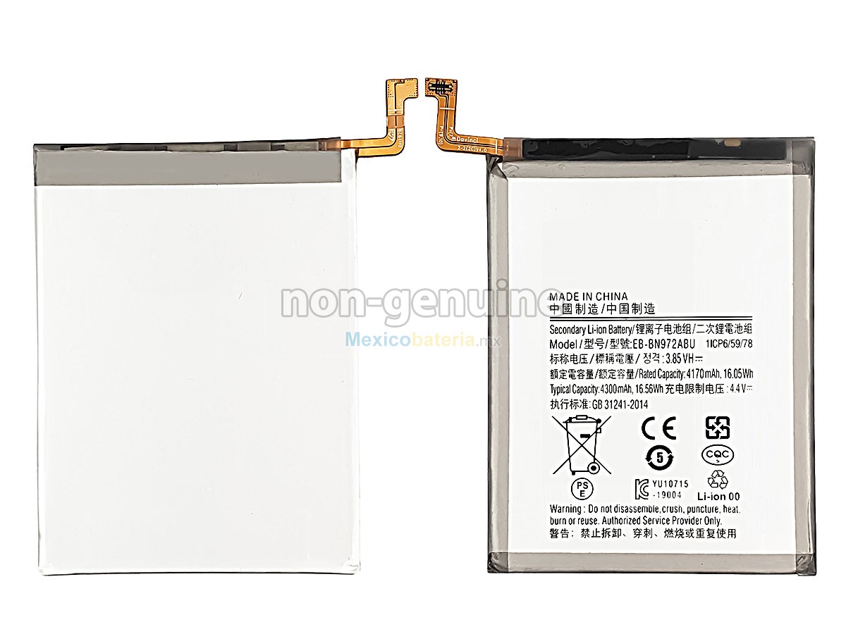 batería para Samsung EB-BN972ABU