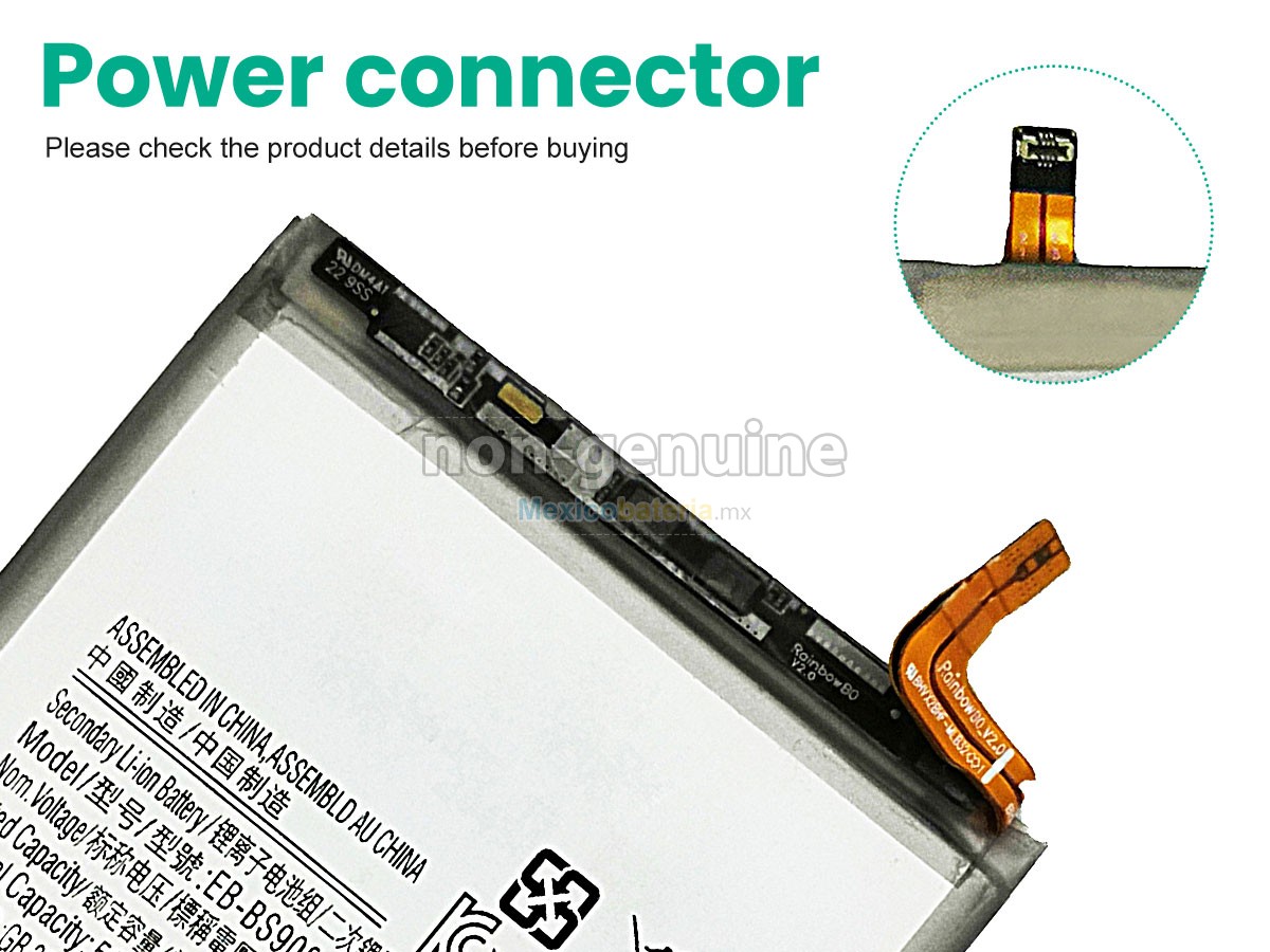 batería para Samsung GALAXY S22 ULTRA SM-S906W