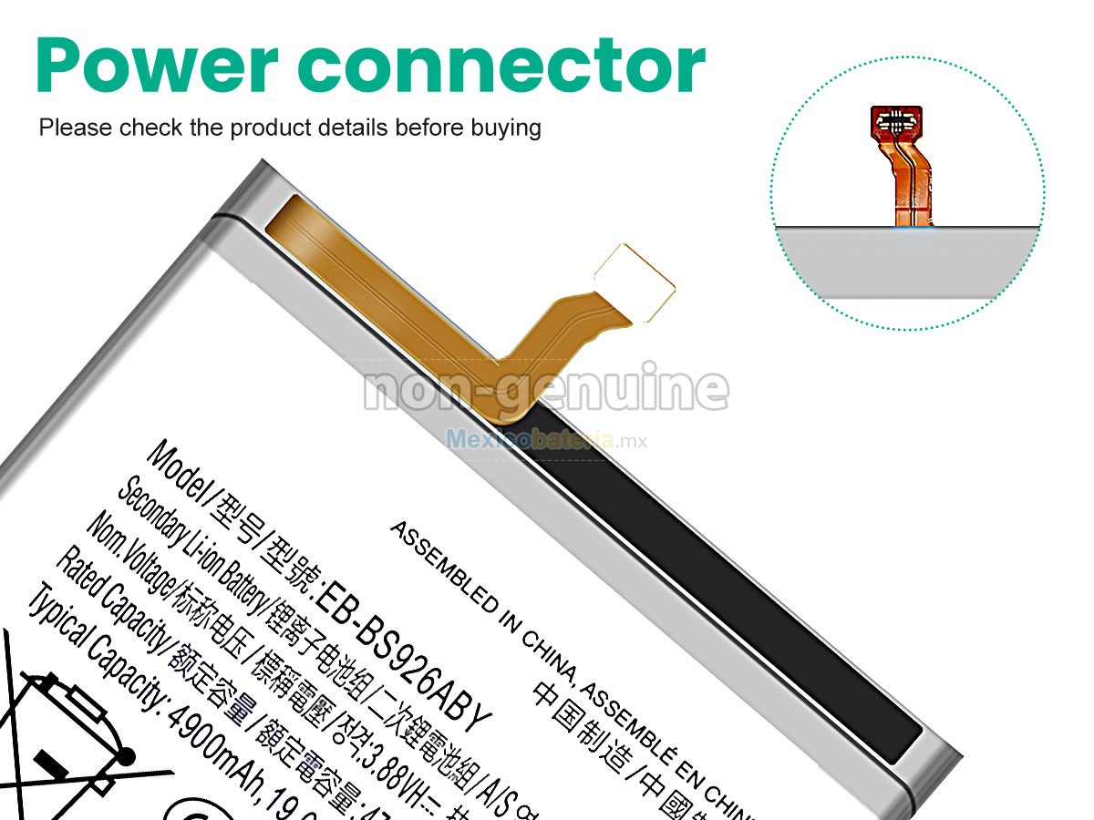 batería para Samsung GALAXY S24+ SM-S9260