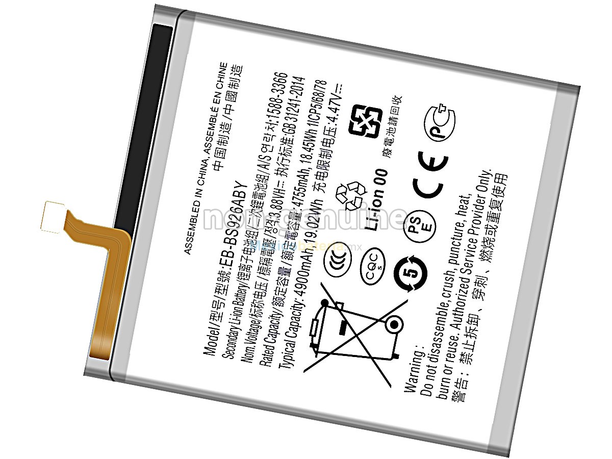 batería para Samsung GALAXY S24+ SM-S9260
