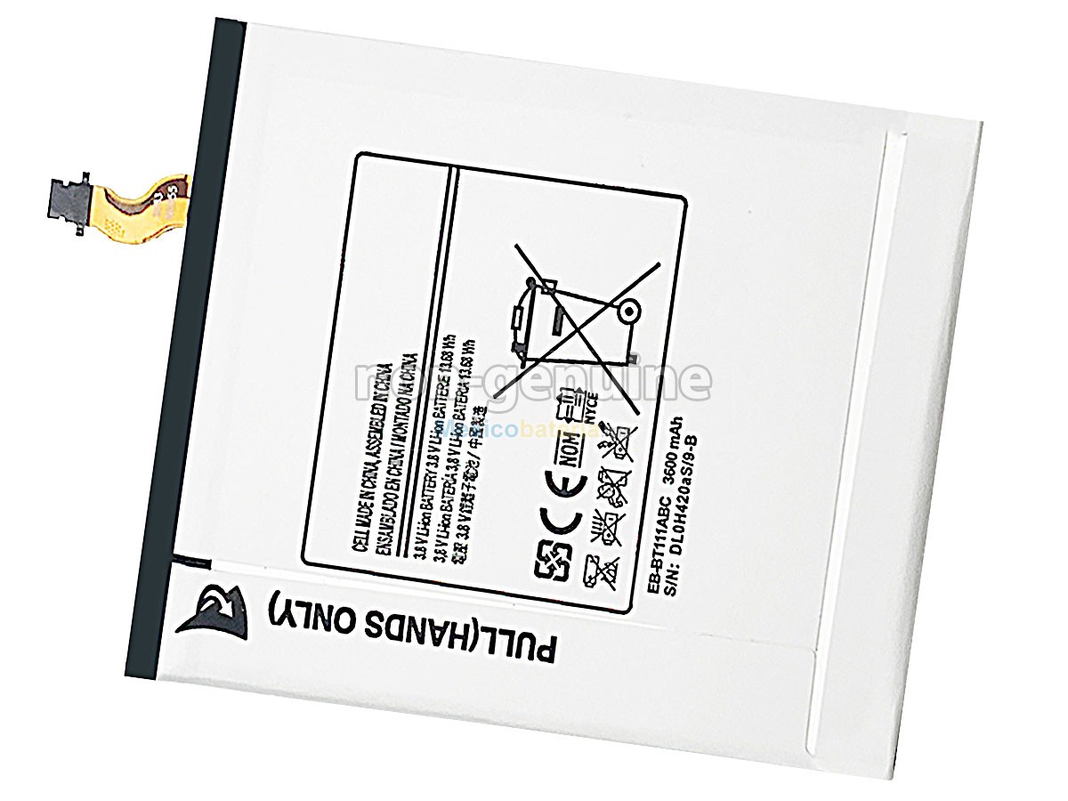 batería para Samsung GALAXY TAB3 T110