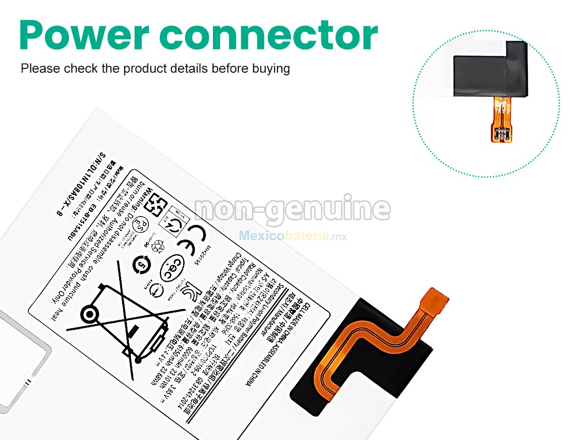 batería para Samsung EB-BT515ABU
