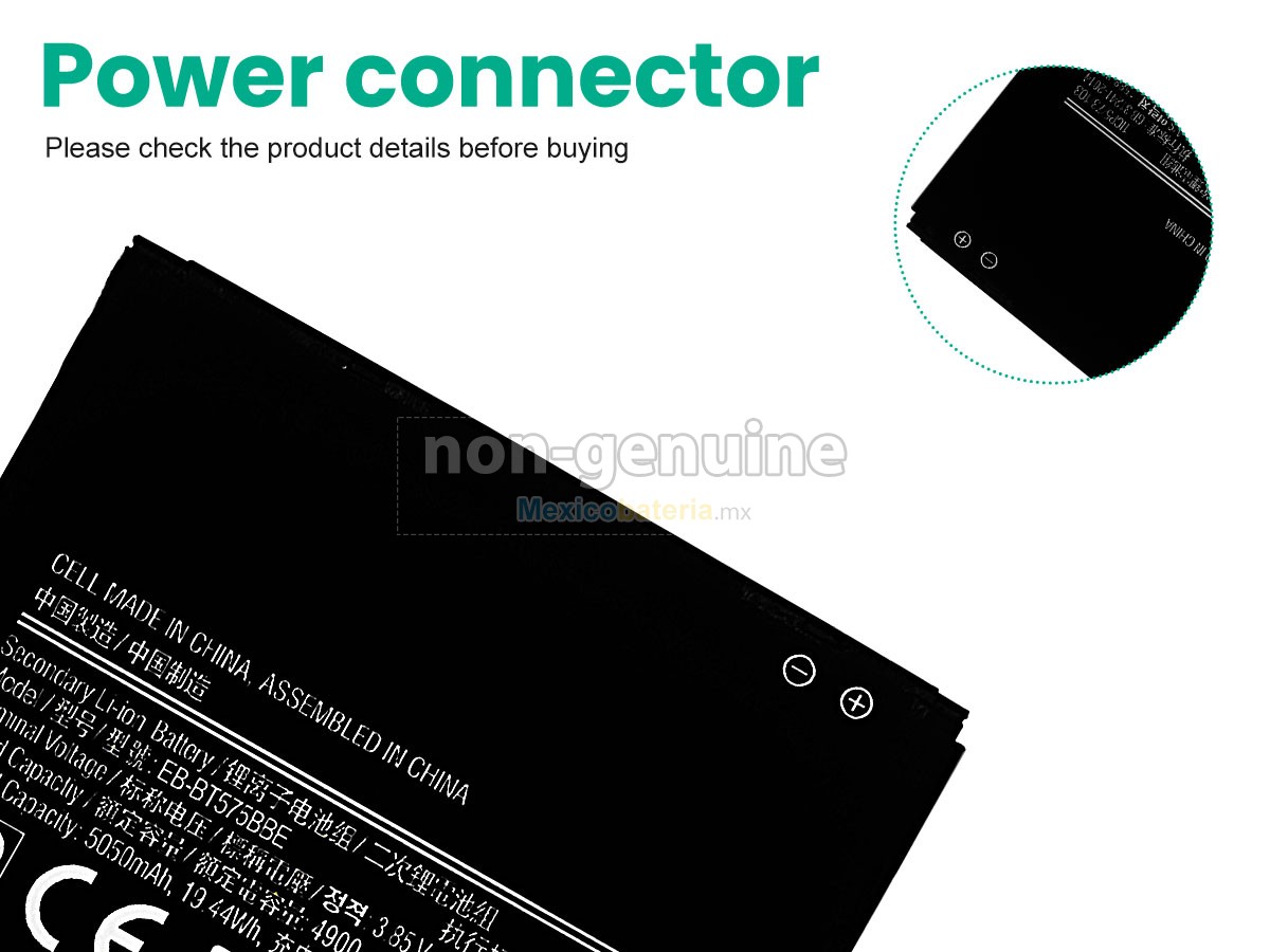 batería para Samsung EB-BT575BBE