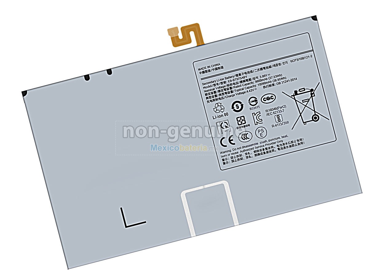 batería para Samsung SM-T970NZKAXAR
