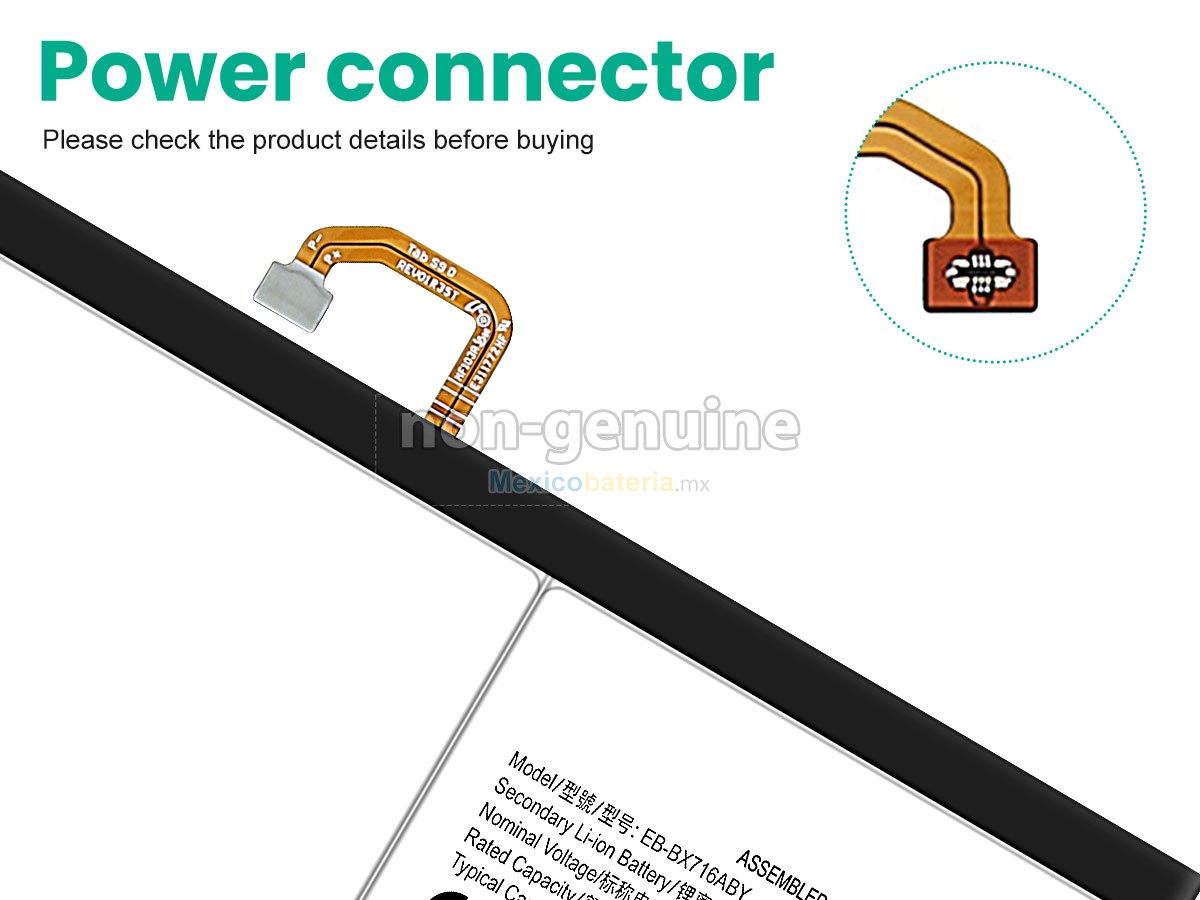 batería para Samsung TAB S9 11 2023