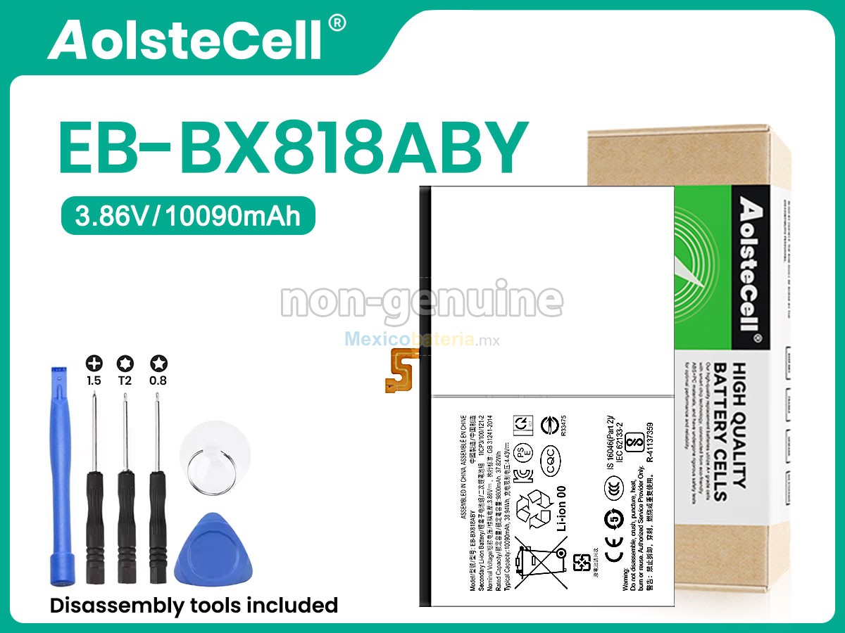 batería para Samsung Galaxy TAB S9 FE+ SM-X616