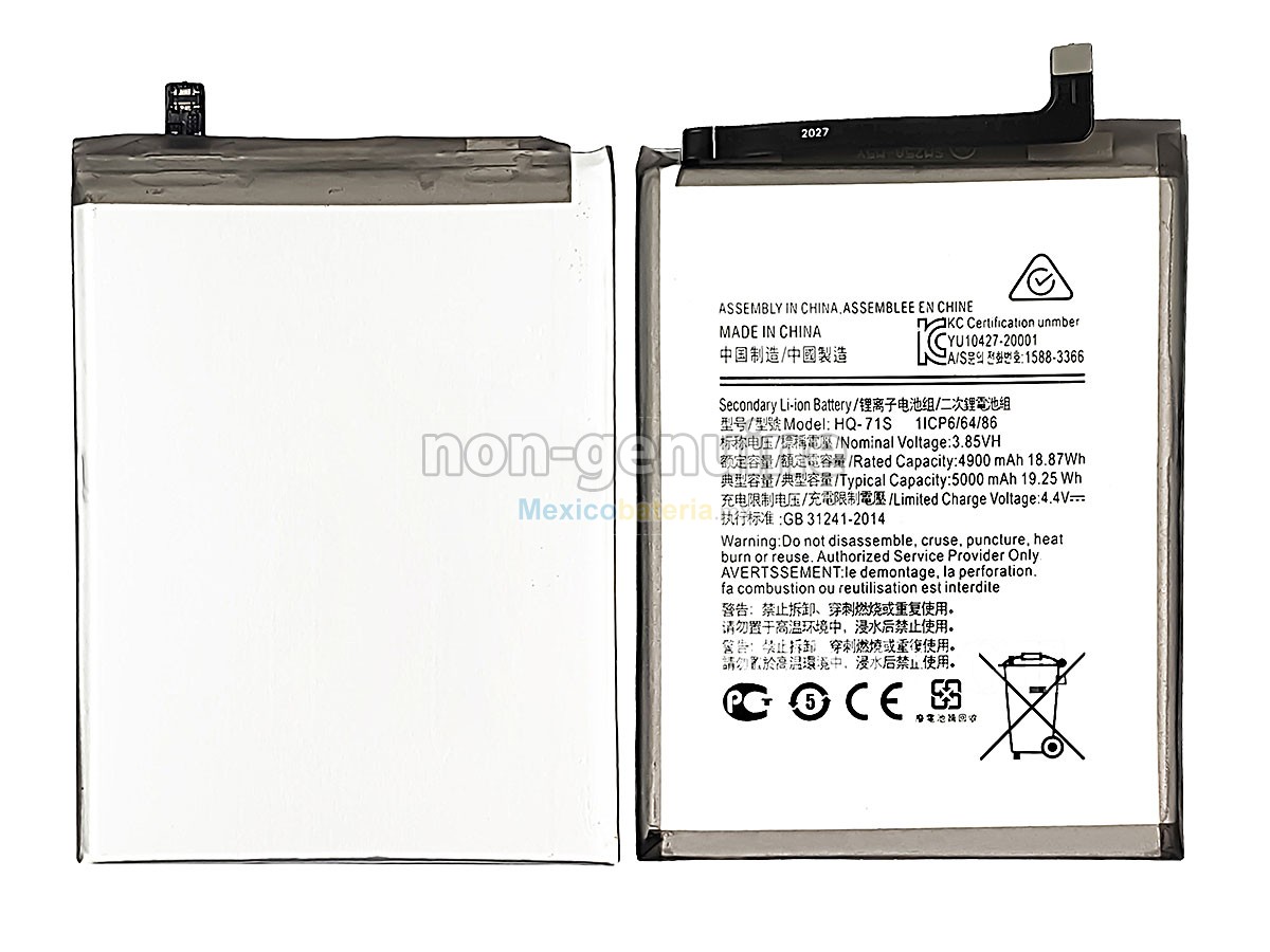 batería para Samsung HQ-71S