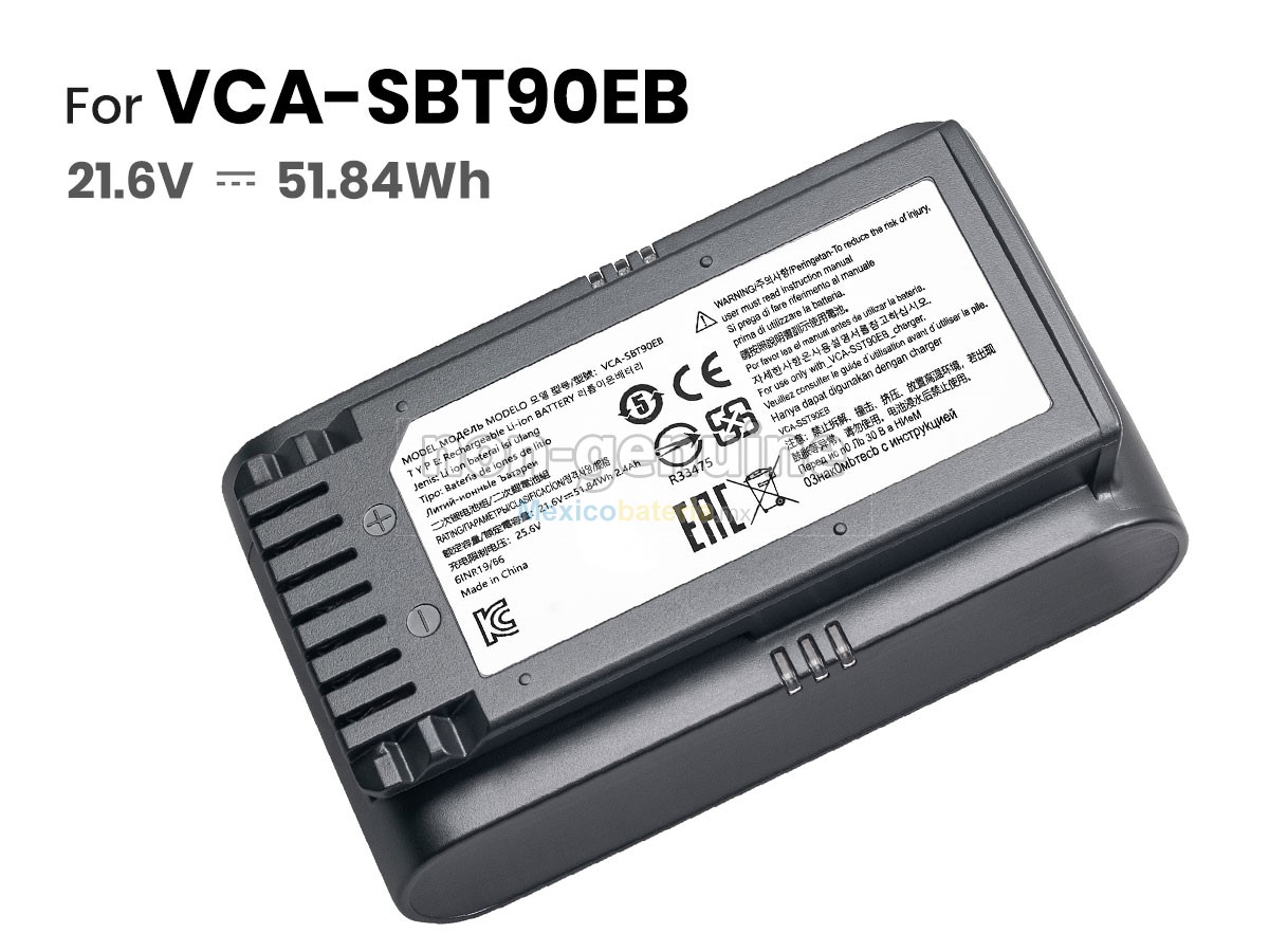 batería para Samsung VCA-SBT90EB(6INR19/66)