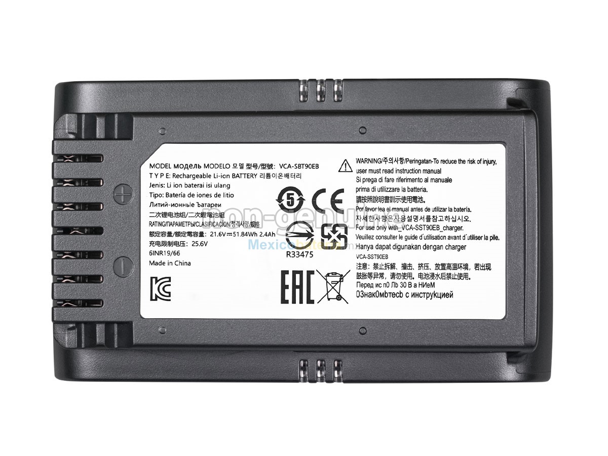 batería para Samsung VCA-SBT90EB(6INR19/66)