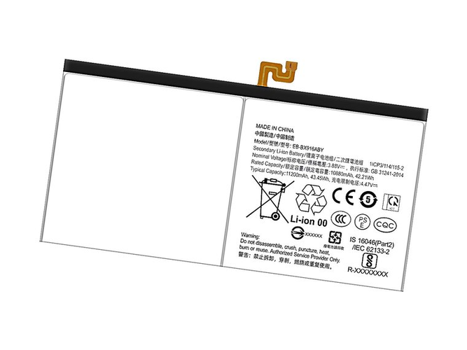 Samsung SM-X906B Batería