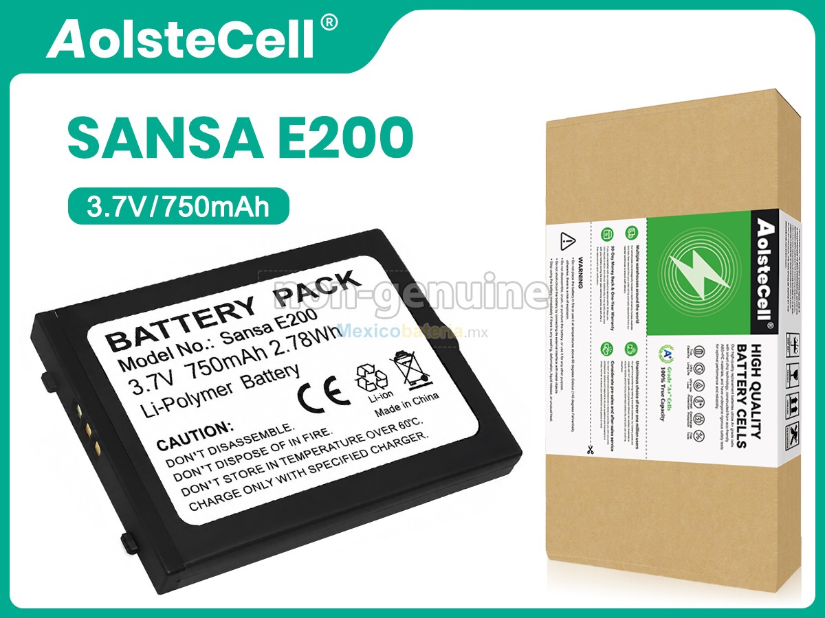 batería para SanDisk SANSA E270